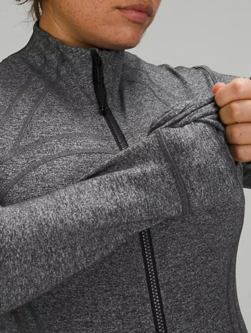 Lululemon Define Jacket Size 6 Gray Full Zip